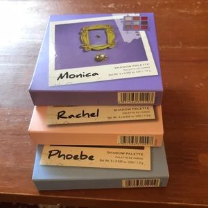 Makeup Revolution x Friends eyeshadow palettes